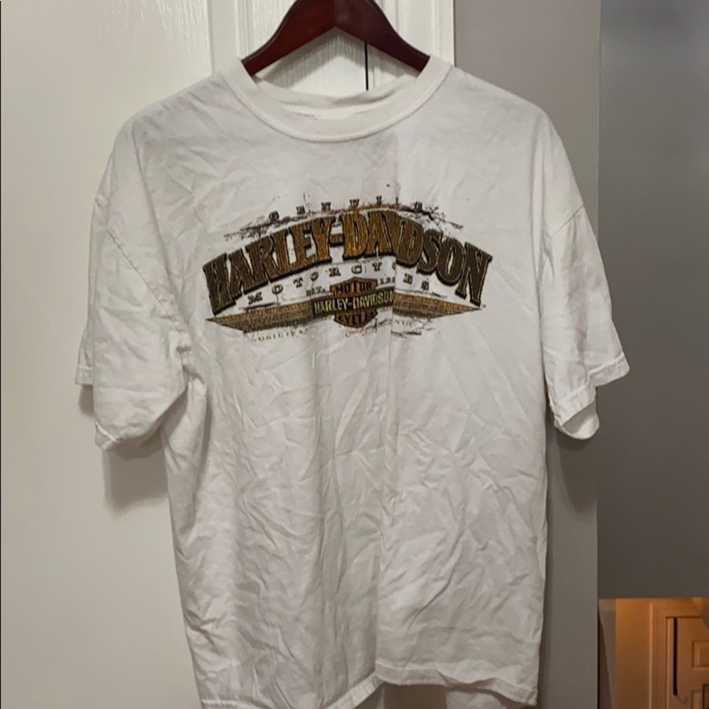 vintage harley davidson chandigarh, india t shirt